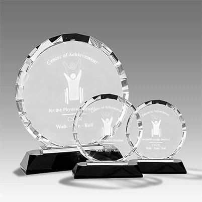 Crystal Clear Round Achievement Mükafatı